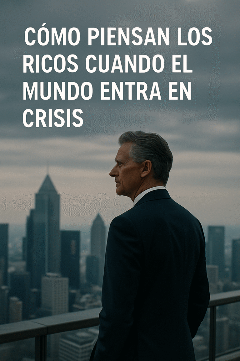Descubre cómo piensan los ricos en tiempos de crisis: estrategias de inversión, liquidez y visión a largo plazo para aprovechar las oportunidades