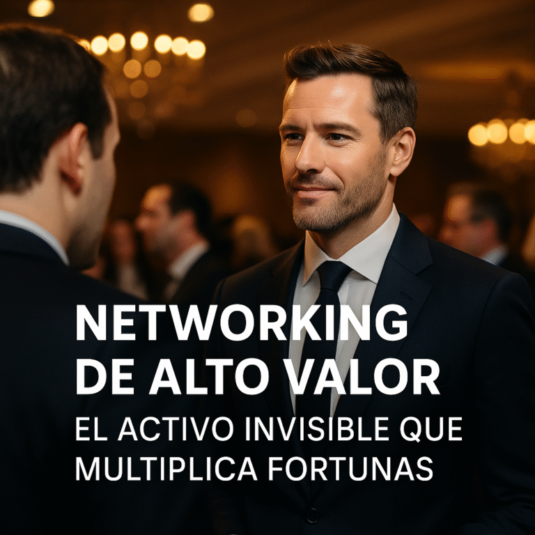 Descubre cómo construir networking de alto valor para multiplicar tu riqueza y acceder a oportunidades exclusivas